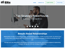 Tablet Screenshot of elliscpa.us